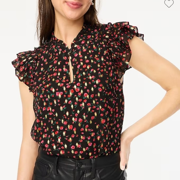 J. Crew Tops - NWT J Crew Women's Ruffleneck Top